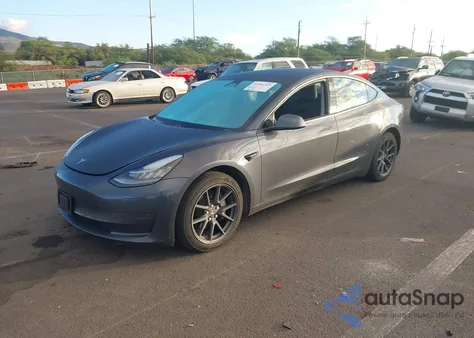 2021 Tesla Model 3 Standard Range Plus Rear-Wheel Drive from USA, damaged, VIN 5YJ3E1EA3MF850301